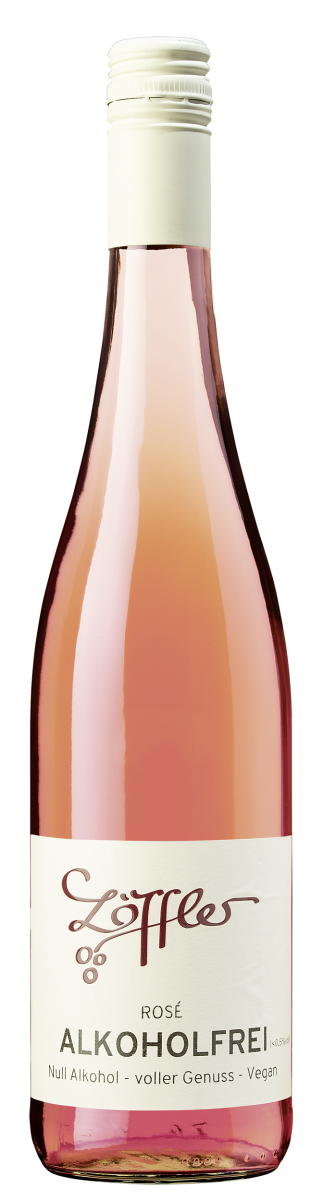 2022er AlkoholFreier Wein Rosé (<0,5%) Null Alkohol - Voller Genuss - Vegan 